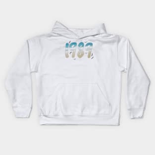 1989 Beach Birds Kids Hoodie